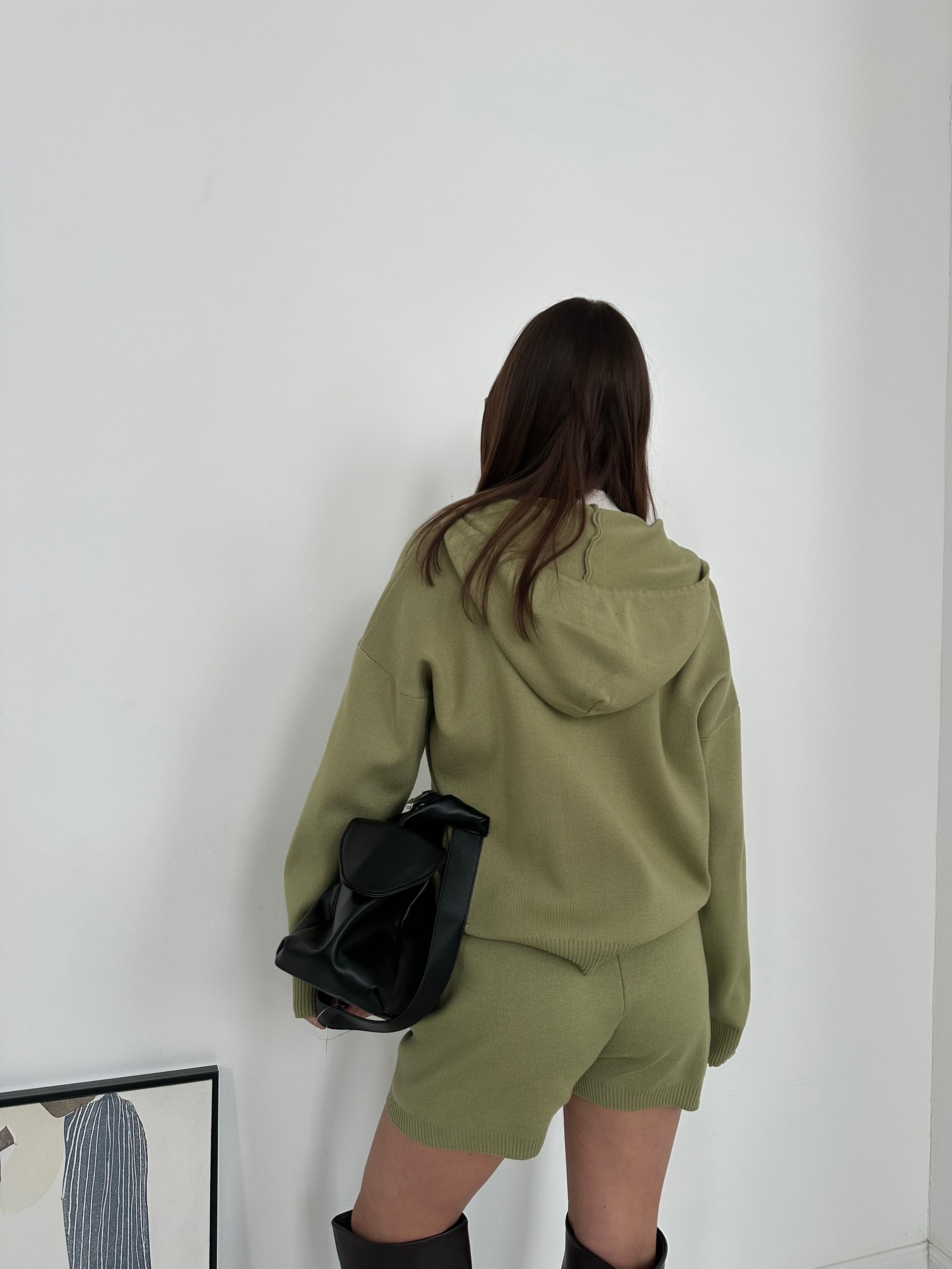 Костюм трикотаж 6020 шорты+худи