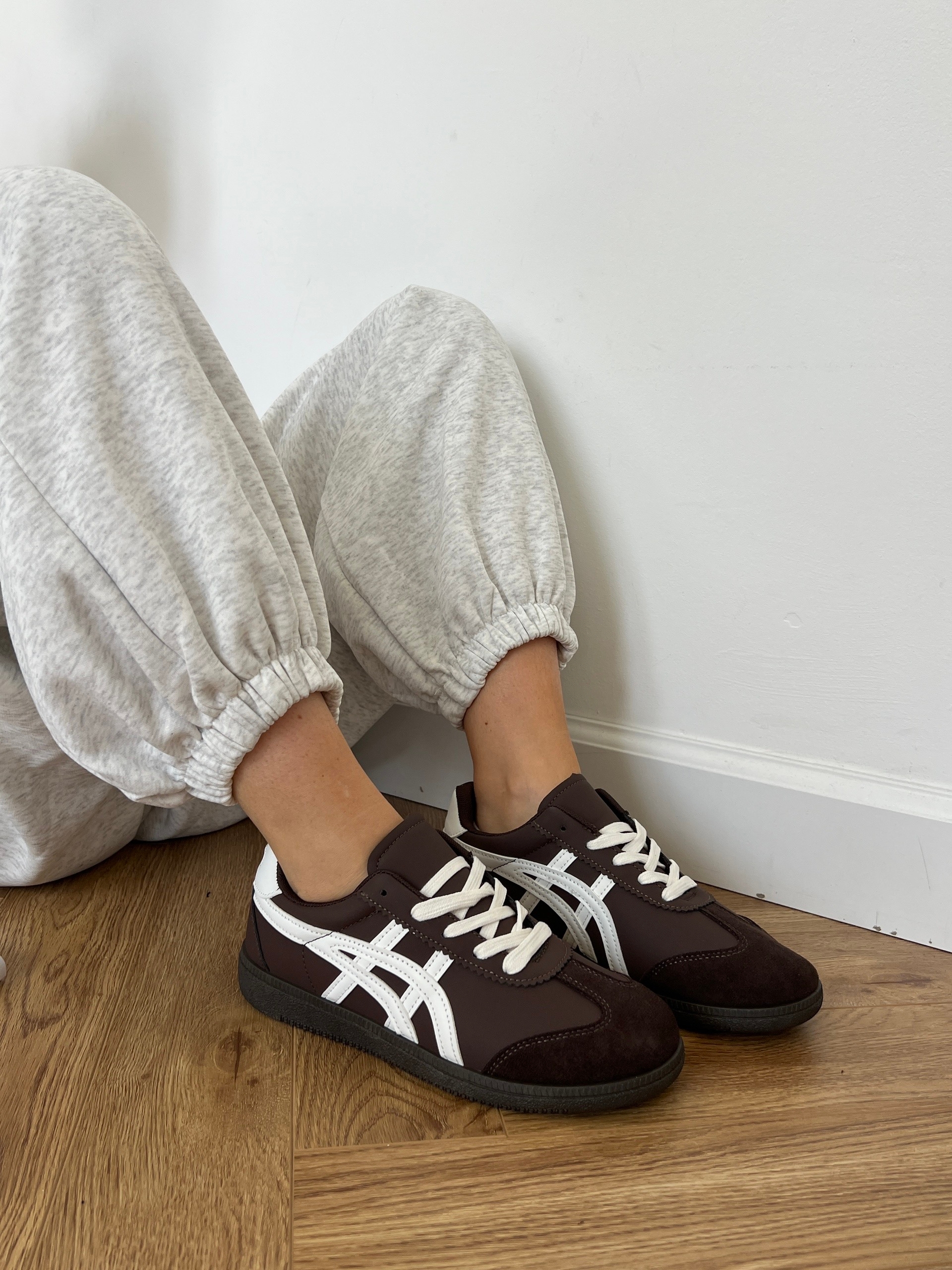 Кеды NM LZC7-7 вставки замша+полосы