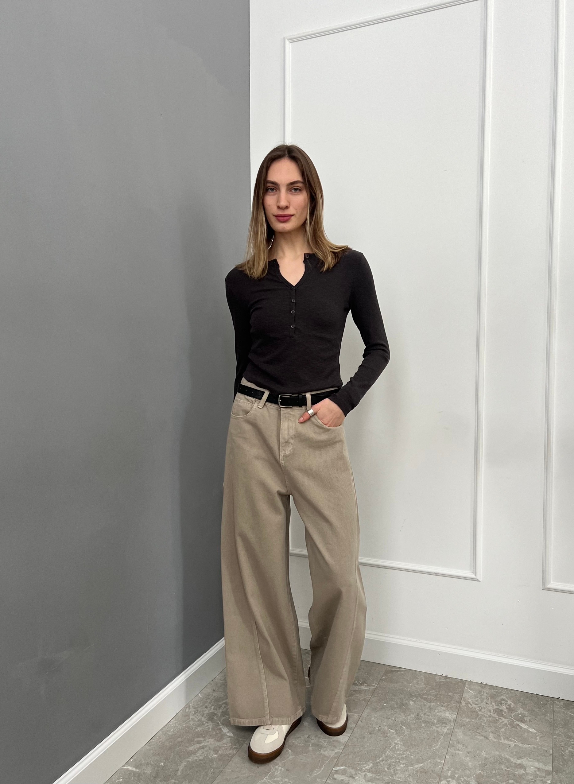 Джинсы YJY 9632 строчка