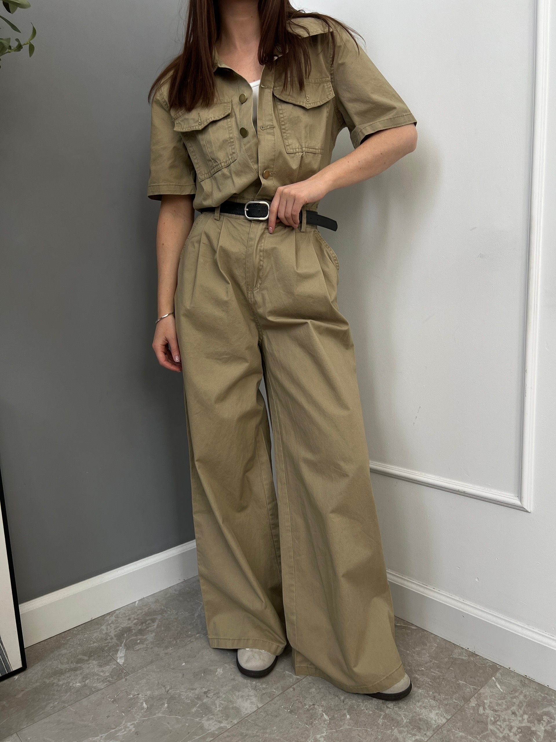 Комбинезон AY AY 1805 джинсовый