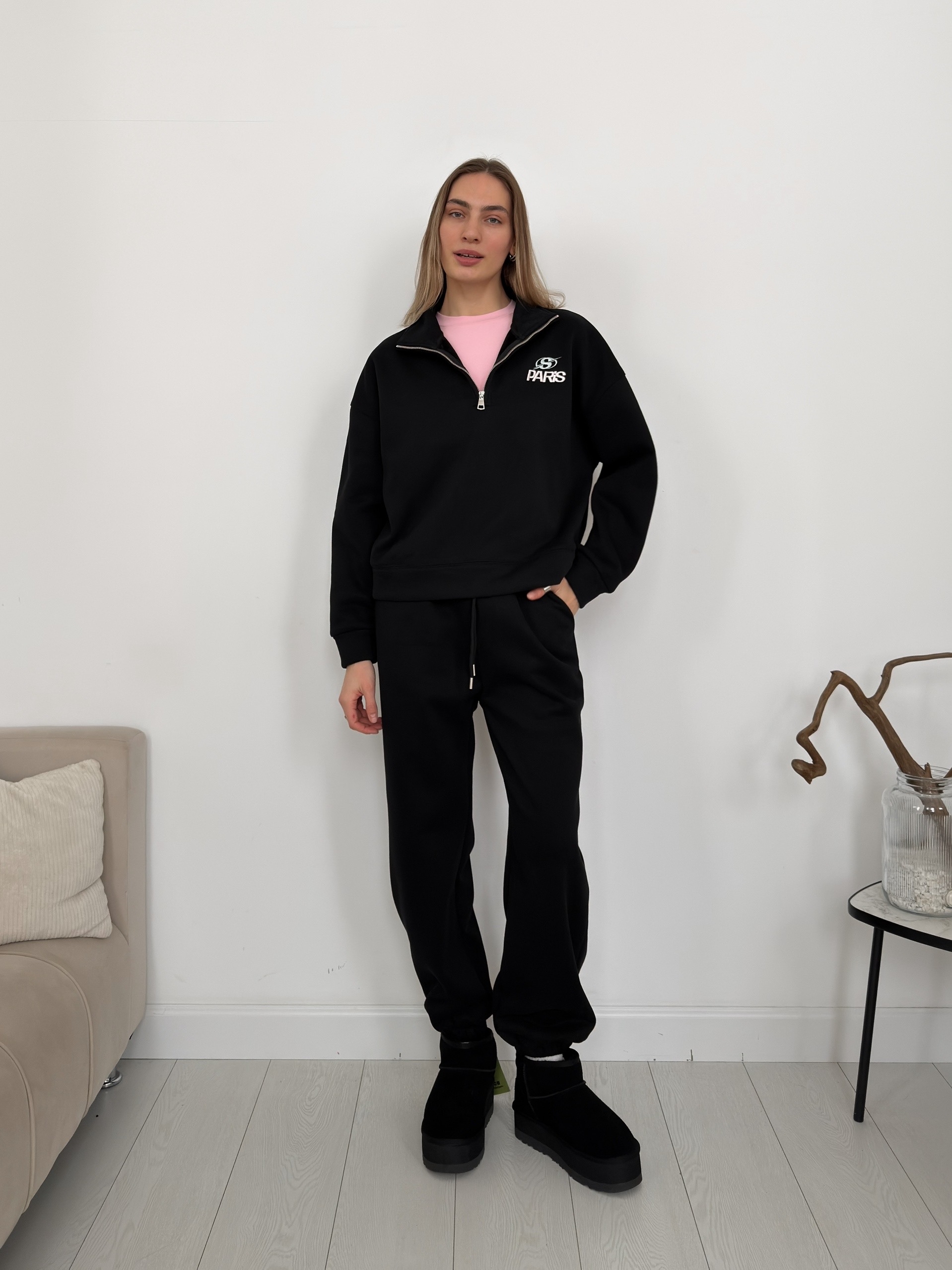 Костюм Korea 3075 Paris ворот на замке флис