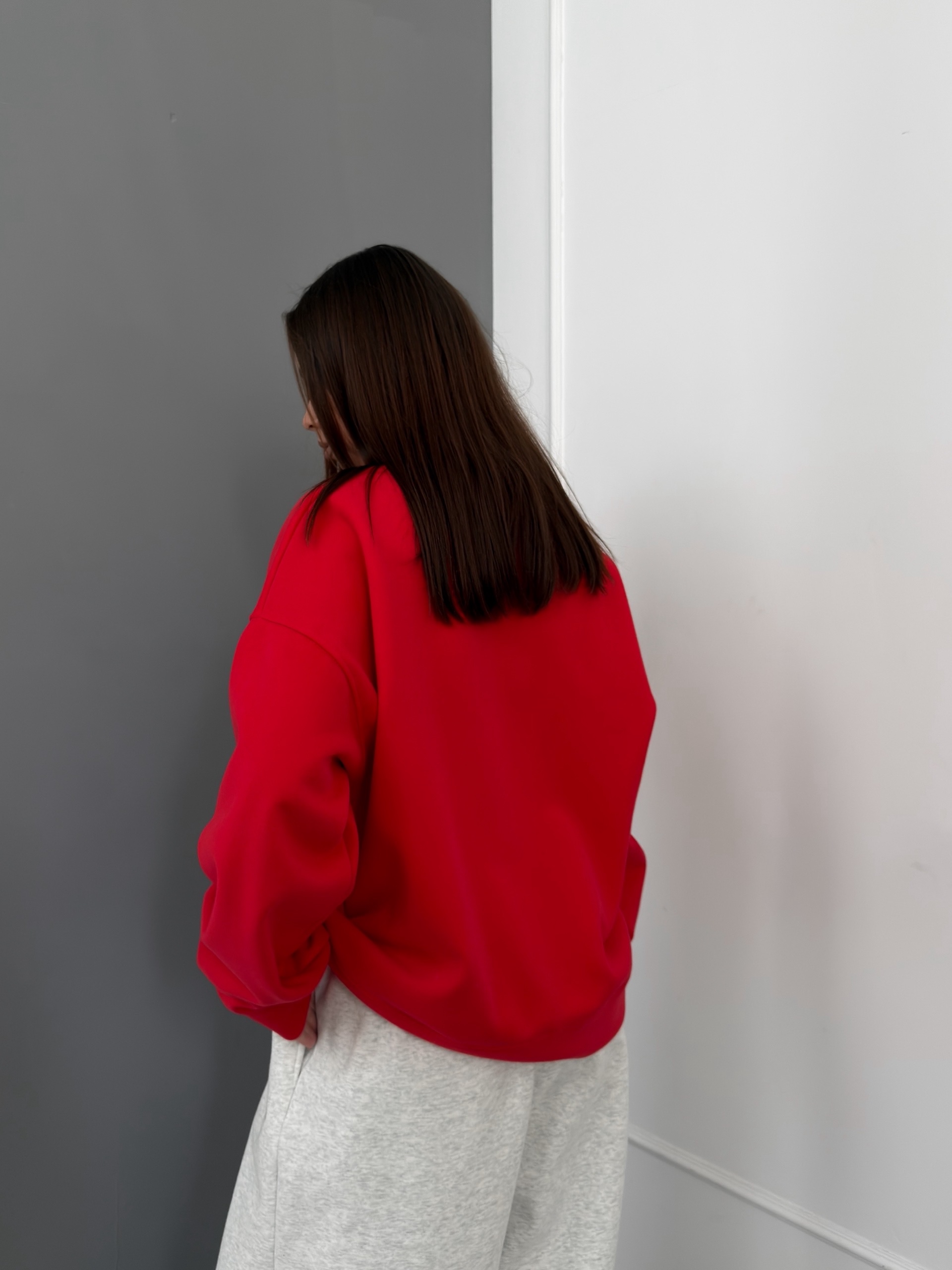 Свитшот 6929 на мягком подкладе