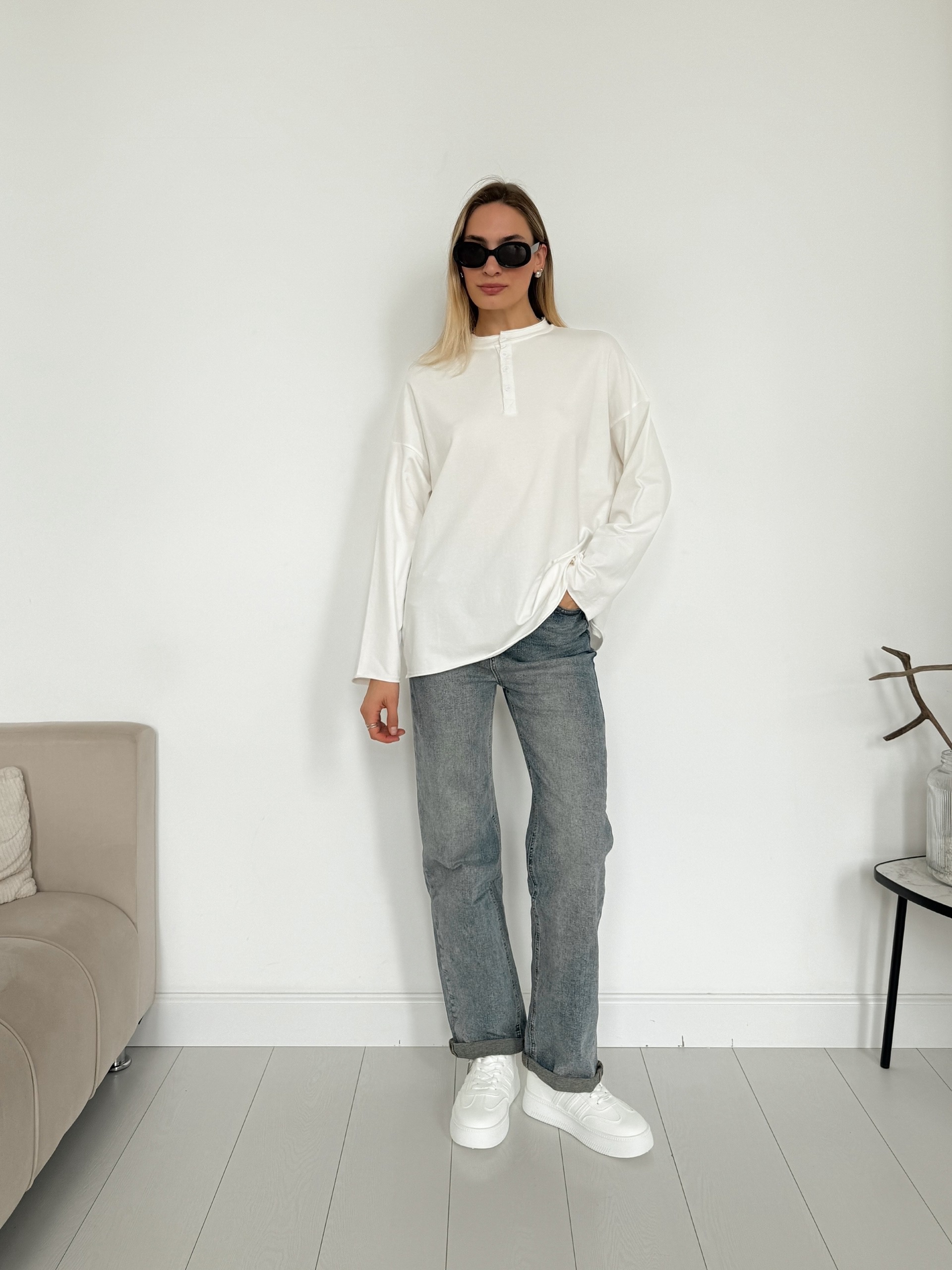 Джинсы Praisejeans G7078R с подворотом