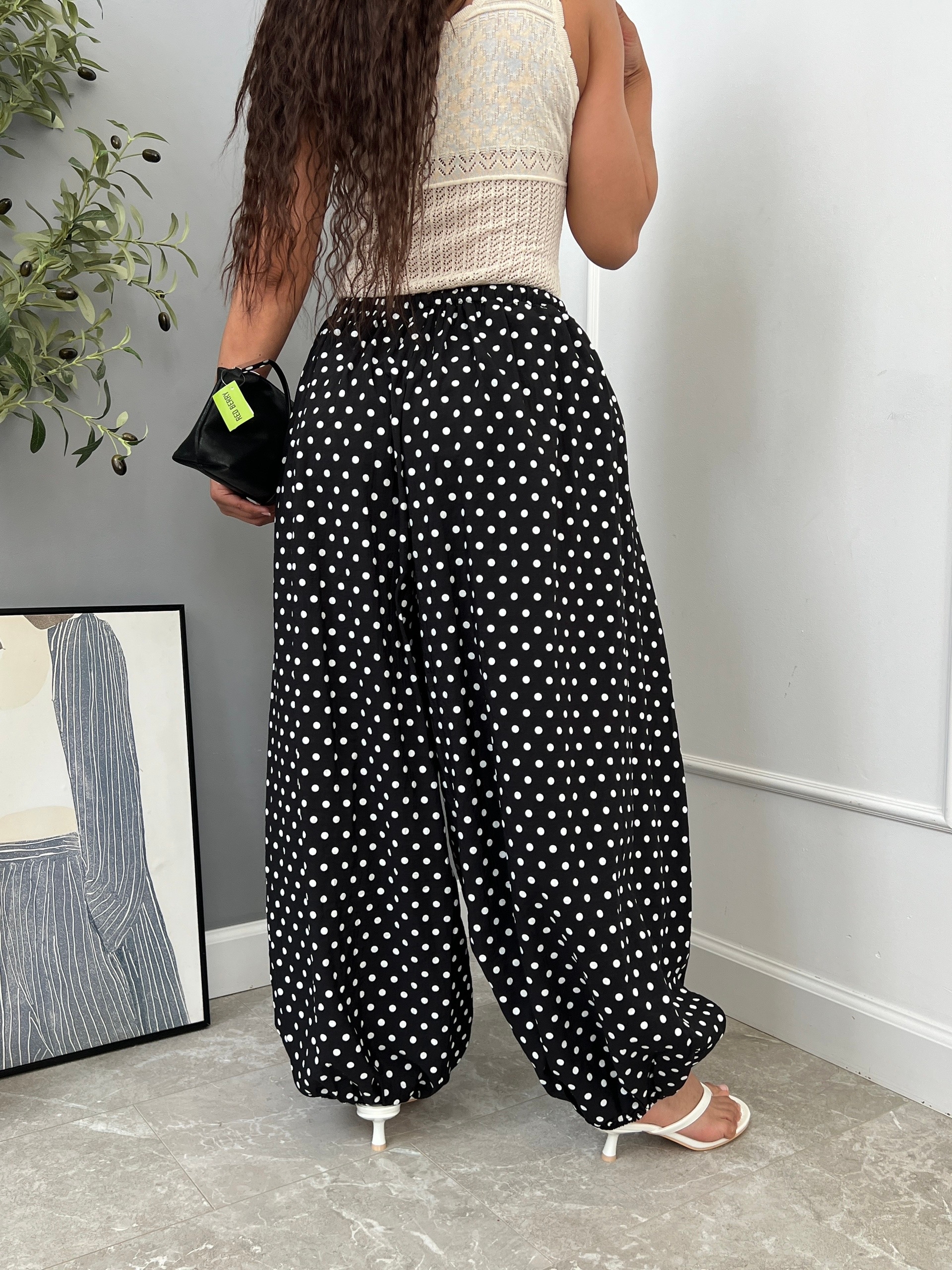 Султанки Fashion 5368 в горошек