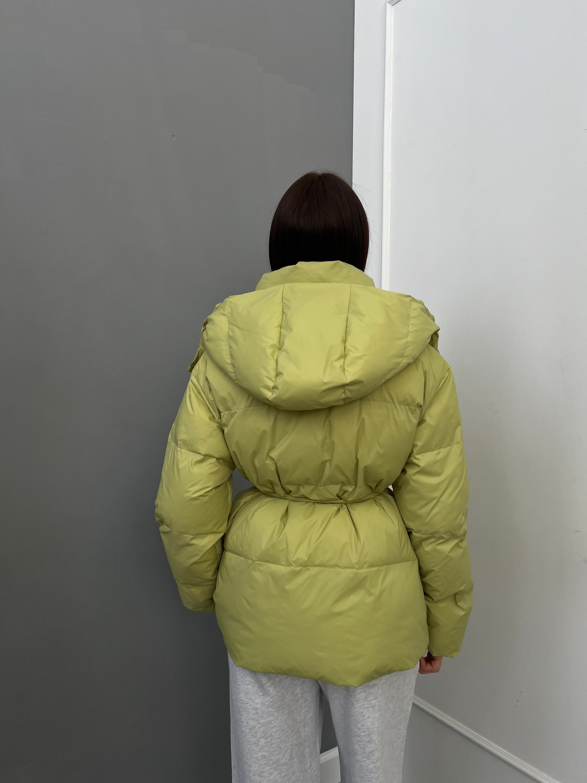 Куртка W 5983 с пояском