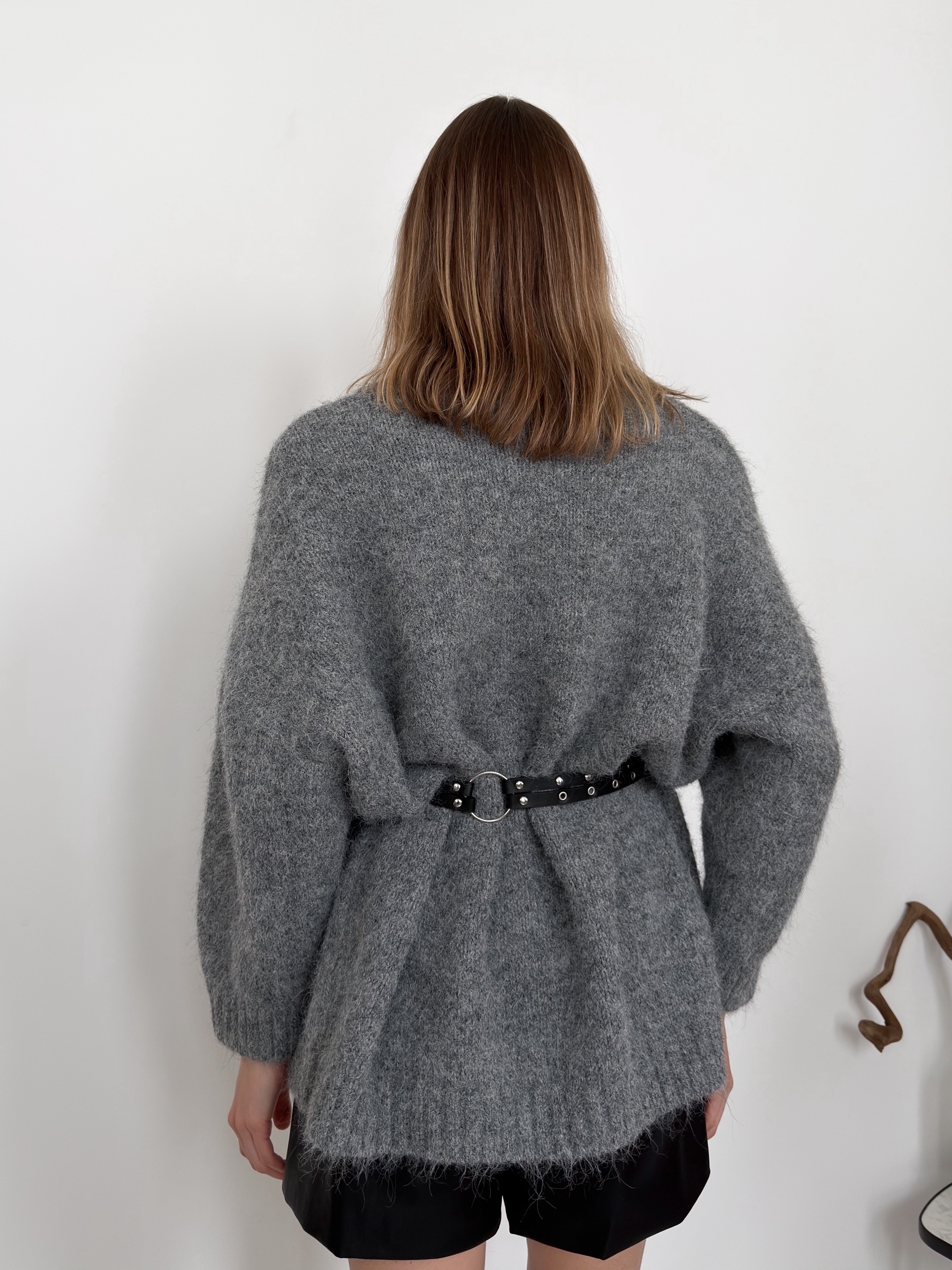 Ремень кожа двойной тонкий