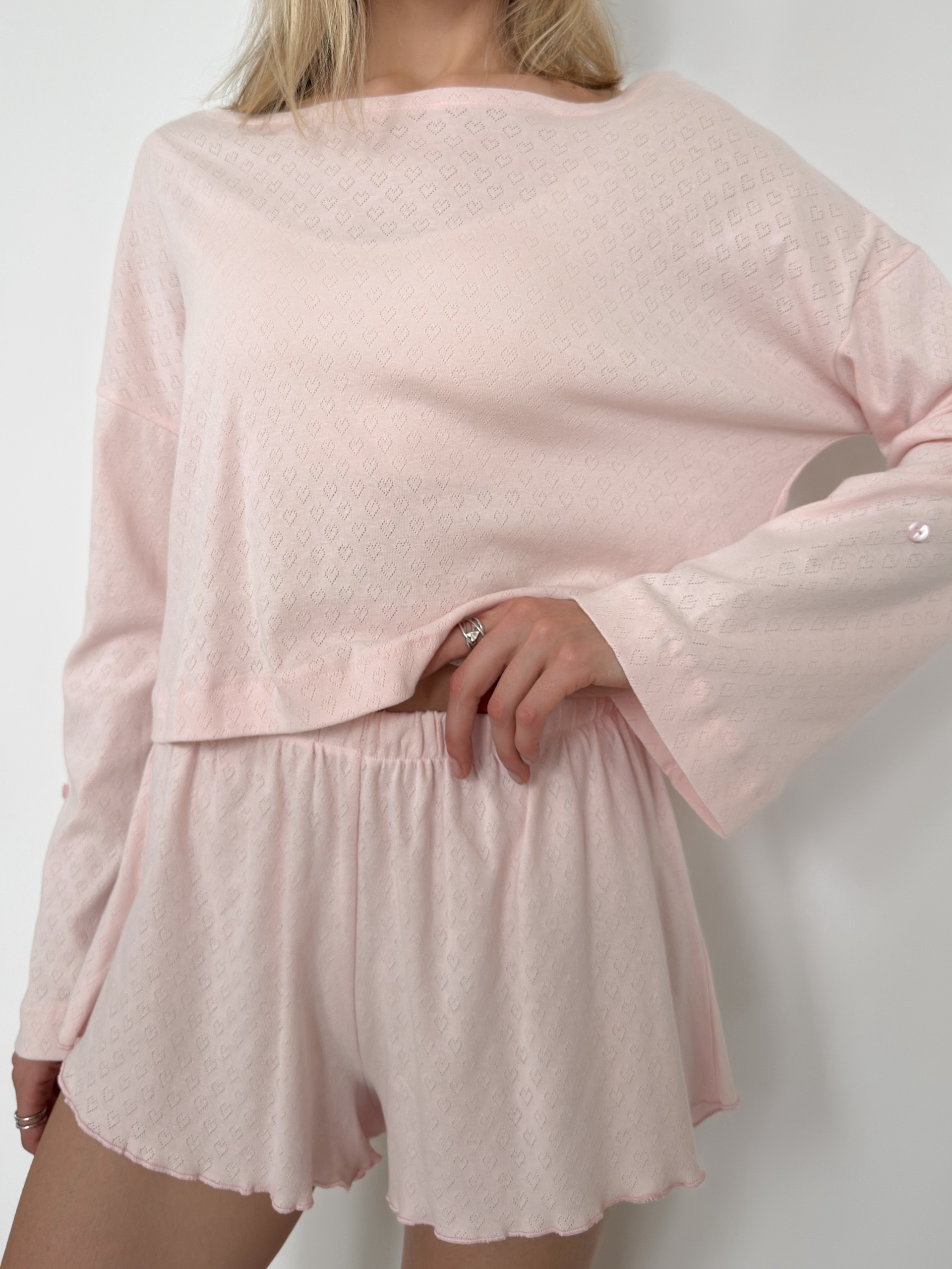 Пижама FM узор сердечки