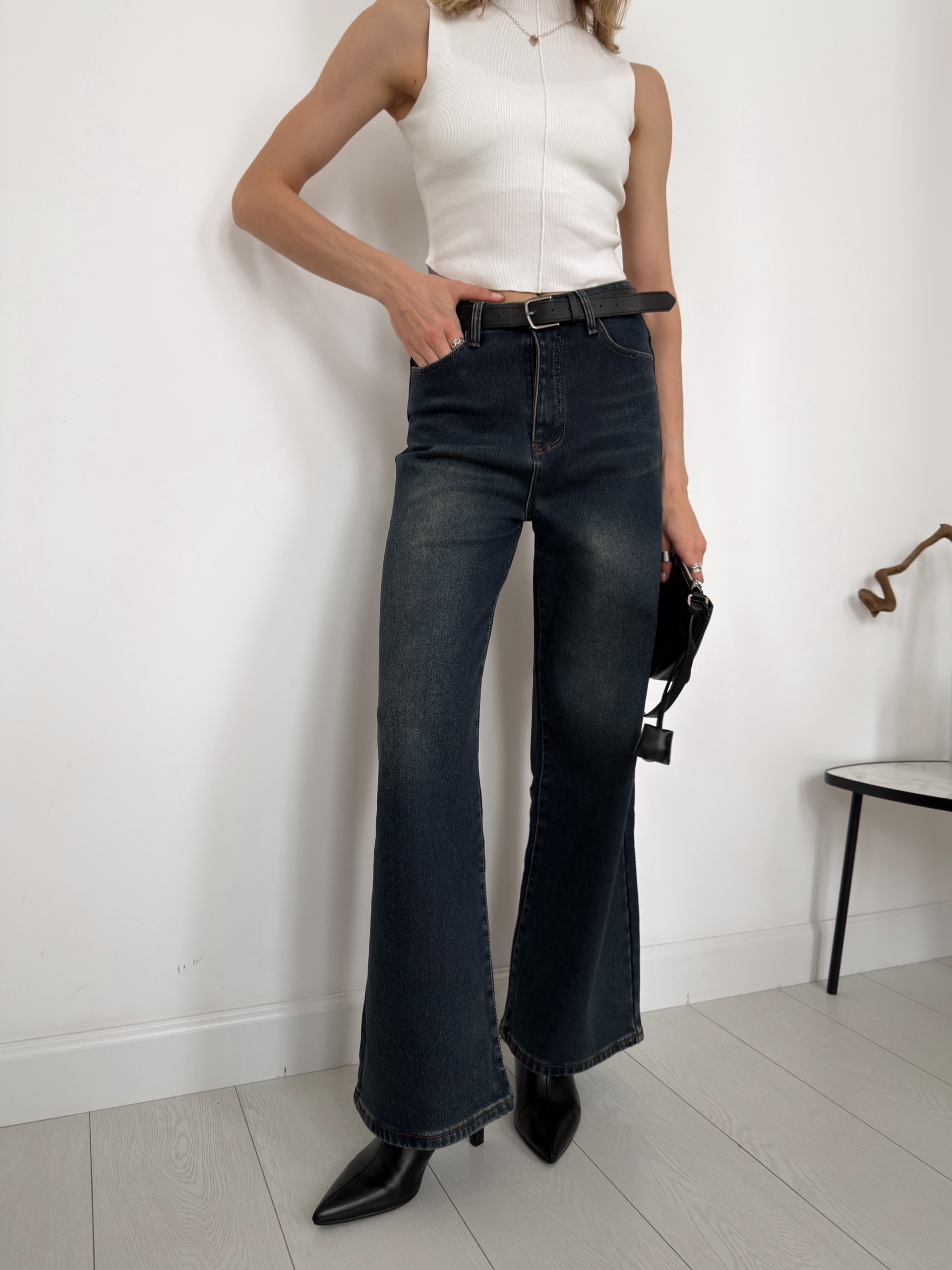 Джинсы Joespirit JF-62110 утепленные